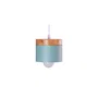 Lampadaire "Mikayla" SKD-P1010-S - Suspension réglable en aluminium et bois - Design moderne et décontracté
