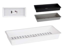 KINVARA Lot de 36 compartiments de tiroir en plastique grande taille