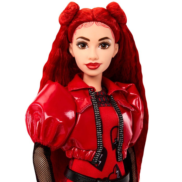 Mattel Disney Descendants - Poupée Red Fille de la Reine de Cœurs Hwt93, avec Accessoires (Langues: Anglais, Français, Allemand, Italien, Portugais, Espagnol) Mattel Disney Descendants - Poupée Red Fille de la Reine de Cœurs Hwt93, avec Accessoires (Langues: Anglais, Français, Allemand, Italien, Portugais, Espagnol)
