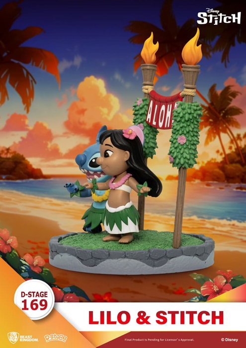 Lilo & Stitch diorama PVC D-Stage Lilo & Stitch 16 cm