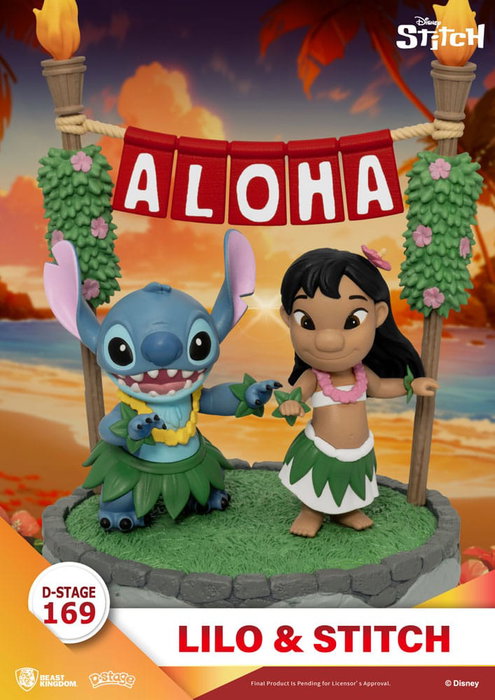 Lilo & Stitch diorama PVC D-Stage Lilo & Stitch 16 cm