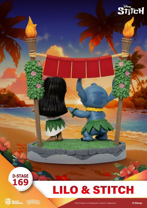 Lilo & Stitch diorama PVC D-Stage Lilo & Stitch 16 cm