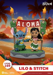 Lilo & Stitch diorama PVC D-Stage Lilo & Stitch 16 cm