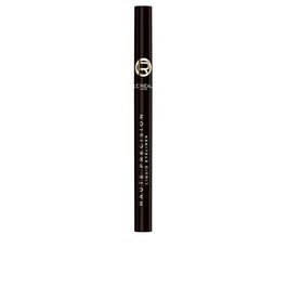 L'Oréal Paris Eyeliner Liquide Haute Précision Feutre Waterproof Brun Leather - Trait Fin 0,01 mm, Tenue 28h - 1 unité