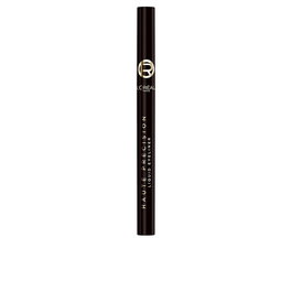 L'Oréal Paris Eyeliner Liquide Haute Précision Feutre Waterproof Brun Leather - Trait Fin 0,01 mm, Tenue 28h - 1 unité