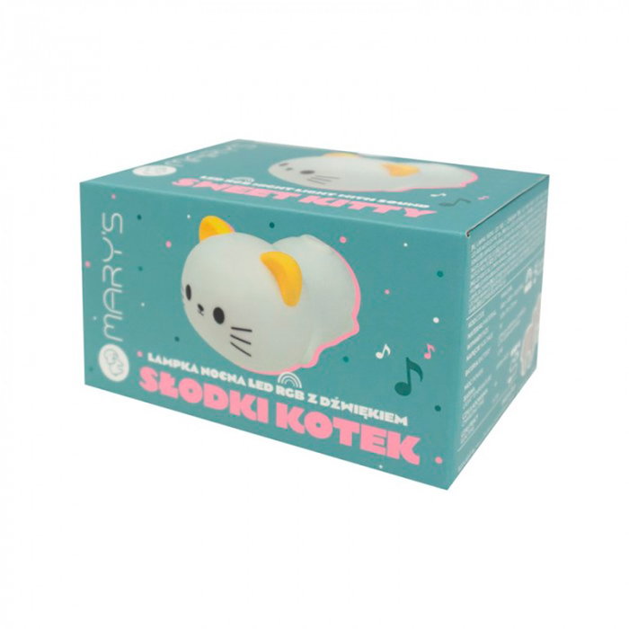 Mary´S Lámpara nocturna led rgb rechargeable Gatito Dulce Mary´S Lámpara nocturna led rgb rechargeable Gatito Dulce
