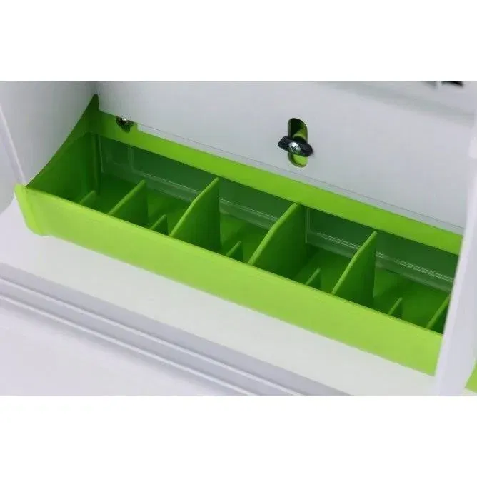 Kerbl SmartCoop - Nourrisseur Automatique pour Poules avec Volet de Protection Vert - Capacité 7.5 kg