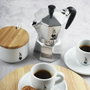 Bialetti Moka Express 3 Tasses, Aluminium Gris