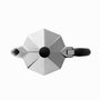 Bialetti Moka Express 3 Tasses, Aluminium Gris