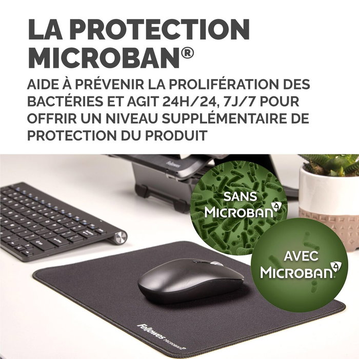 Fellowes Tapis de Souris 100138995 Noir