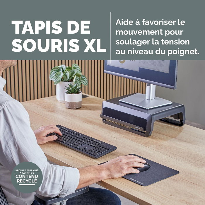 Fellowes Tapis de Souris 100138995 Noir