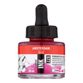 Amsterdam Peinture Acrylique Violet Rouge Permanent Clair 577, 30 ml