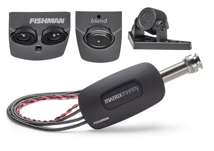 Fishman Matrix Infinity Mic Blend Système de micro et préampli pour ukulélé (2,3 mm) Fishman Matrix Infinity Mic Blend Système de micro et préampli pour ukulélé (2,3 mm)