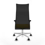 Piqueras y Crespo Chaise de Bureau Albacete XL Jaune et Noir