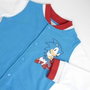 Cerdá Veste baseball en cotton brossé motif Sonic pour enfant 10 ans - Bleu