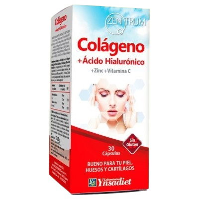 ZENTRUM Acide Hyaluronique et Collagène 30 capsules ZENTRUM Acide Hyaluronique et Collagène 30 capsules