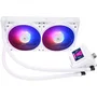 Thermalright Frozen Warframe 240 SE ARGB FROWAR24SEARGB-WH - Watercooling AIO pour CPU - Compatible Intel LGA et AMD AM5/AM4 - 2x Ventilateurs 120 mm ARGB - Blanc
