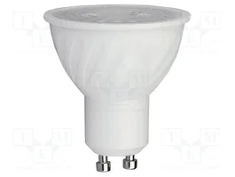 V-TAC Lampe LED GU10 blanc ambiant 6W