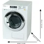Klein Lave-linge électronique Miele pour enfant - Reproduction fidèle avec sons et lumières - Environ 26 cm