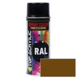 TOP ACRYLIC Spray Acrylique Marron/Oliva RAL-8008 400ml