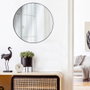 Home Deco Factory Miroir Rond Extra-plat 55 cm Mirage
