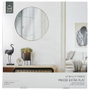 Home Deco Factory Miroir Rond Extra-plat 55 cm Mirage
