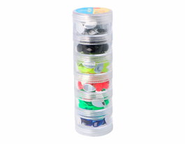 Innspiro Set de Gemmes Acryliques Goutte Couleurs Fluo 8x13mm