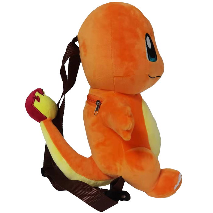 Nintendo Peluche Charmander Pokémon - Sac à dos moelleux 36 cm