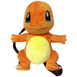 Nintendo Peluche Charmander Pokémon - Sac à dos moelleux 36 cm