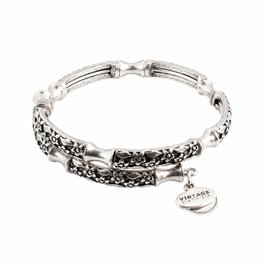 Alex And Ani Bracelet Gris en Métal 20cm