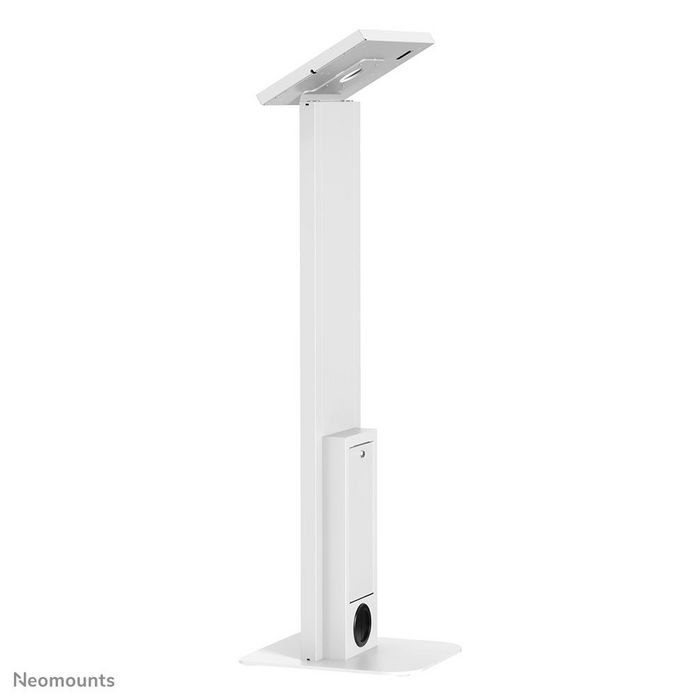 Neomounts FL15-750WH1 Support au sol pour tablettes 9.7 à 11 pouces avec antivol et gestion des câbles - Blanc