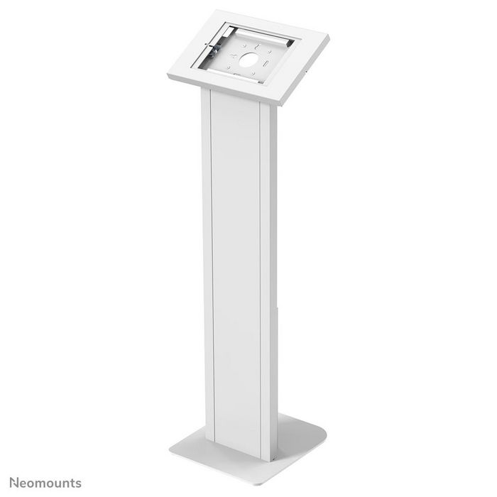 Neomounts FL15-750WH1 Support au sol pour tablettes 9.7 à 11 pouces avec antivol et gestion des câbles - Blanc