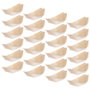 Saveur et Degustation Lot de 24 barquettes de présentation en pin ECO CONCEPT