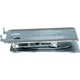 Yenkee YSN 02 Support TV universel pivotant 360° pour tablette et ordinateur portable jusqu'à 17 pouces - En alliage d'aluminium - Noir