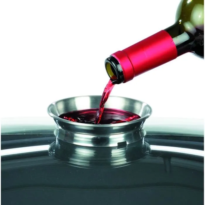 GSW Gourmet Granit - Set batterie de cuisine 10 pièces en fonte d'aluminium, compatible induction - Marmites 20/24 cm, casserole 16 cm, poêle et sauteuse 24 cm, panier vapeur GSW Gourmet Granit - Set batterie de cuisine 10 pièces en fonte d'aluminium, compatible induction - Marmites 20/24 cm, casserole 16 cm, poêle et sauteuse 24 cm, panier vapeur