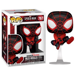 FUNKO Figura POP Marvel Spiderman Miles Morales Bodega Cat Suit