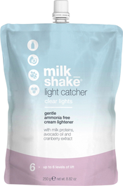 Milk Shake Light Catcher - Crème éclaircissante pour cheveux sans ammoniaque, pour l'éclaircissement, 250 g