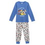 Cerdá - Pyjama long 10 ans motif Mickey - Single Jersey - Taille 10 ans - Bleu