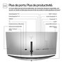 HP - Écran de conférence intelligent 34 pouces WQHD Pro Series 7 (734pm) - Webcam Poly Studio, Thunderbolt 4, HDR400 IPS, Sans PVC