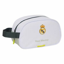 SAFTA Neceser Real Madrid 25/26 Adaptable Blanc