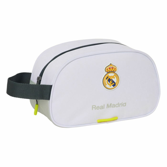 Nécessaire de Voyage Real Madrid C.F. Blanc Sportif 26 x 15 x 12 cm