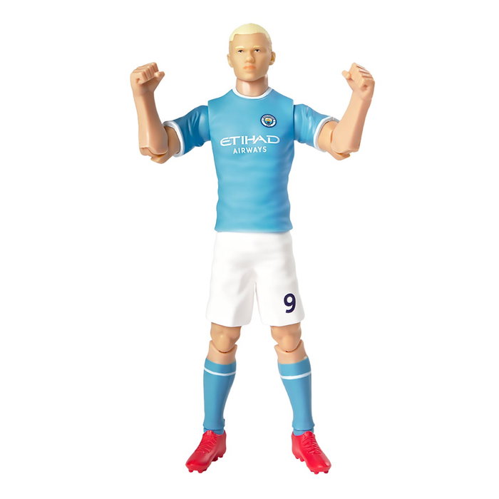 Banbo Toys - Figurine articulée Erling Haaland - Manchester City - PVC - 20 cm - Collection football Banbo Toys - Figurine articulée Erling Haaland - Manchester City - PVC - 20 cm - Collection football