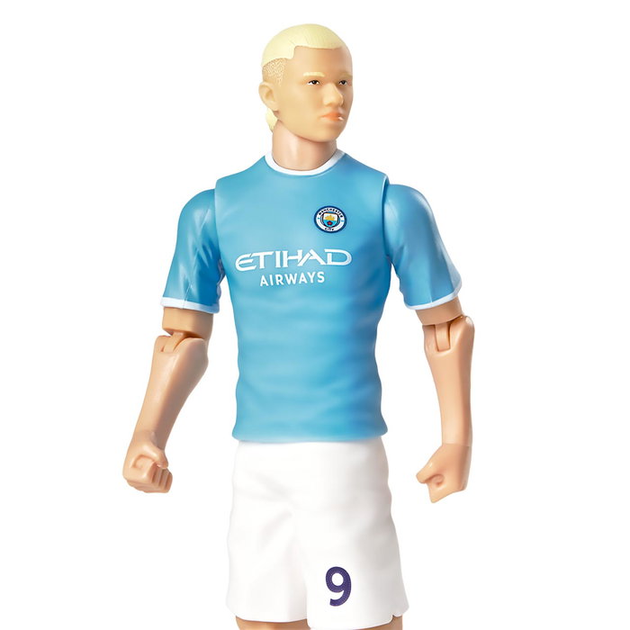 Banbo Toys - Figurine articulée Erling Haaland - Manchester City - PVC - 20 cm - Collection football Banbo Toys - Figurine articulée Erling Haaland - Manchester City - PVC - 20 cm - Collection football