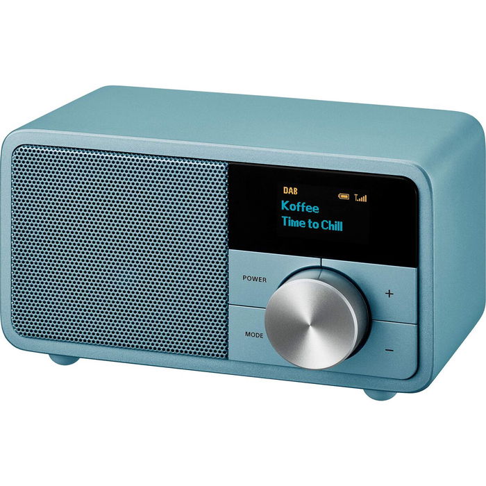 Radio Transistor Sangean DDR7 MINI Bleu FM Rétro