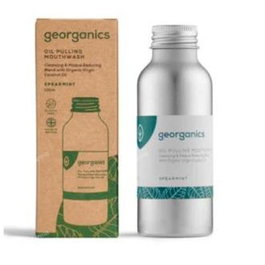 GEORGANICS Enjuague bucal à l'huile de menthe verte 100ml