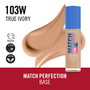 Rimmel London MATCH PERFECTION n° 103 - Beige véritable 30 ml