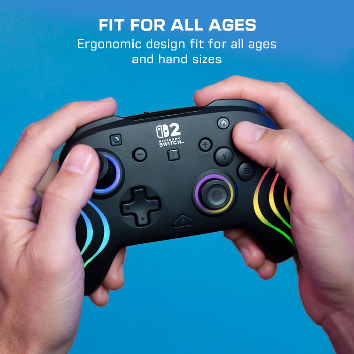 Turtle Beach Afterglow Wave - Manette de jeu RGB sans fil - Noir