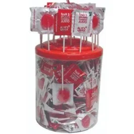 Alternativa 3 Sucrettes bio rondes saveur cerise - 200 pièces - Expositeur - Sans gluten - Commerce équitable