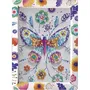 Lansay Kit Créatif Papillons avec Sequins à Piquer - Illustration à Décorer pour Enfant à Partir de 7 Ans