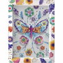 Lansay Collection Sequins - Illustration Papillons avec Sequins - Blanc